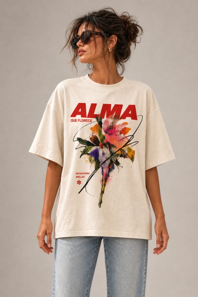 Camiseta Florece